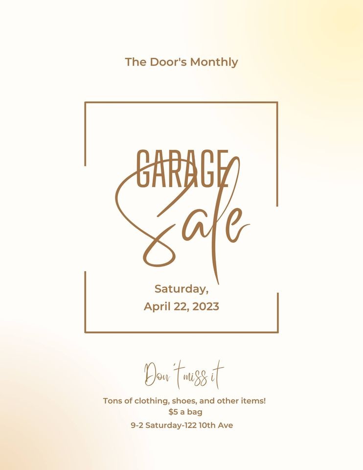 The Door's Garage Sale