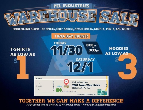 Pel Industries Warehouse Sale - 2