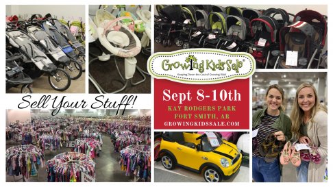 Growing Kids Sale Fall 2022 Consignment Pop-up Resale Event- Fort Smith, Arkansas