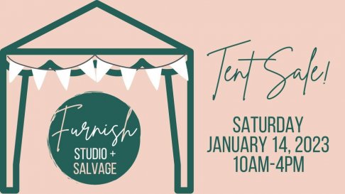 Furnish Studio + Salvage Tent Sale